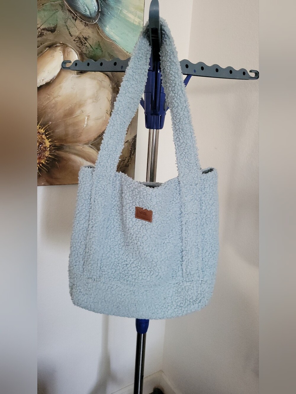 Vans Lil Pergs Tote Bag in Mist Blue